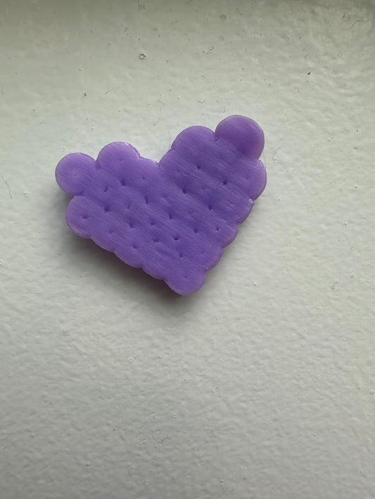 Purple Heart Fuse Bead